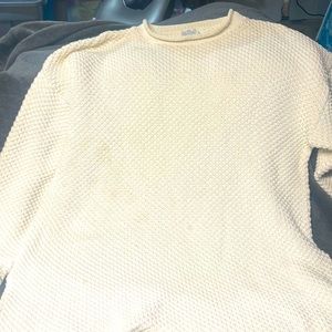 100% cotton sweater